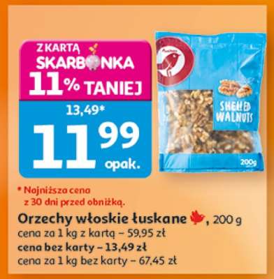 Orzechy włoskie łuskane