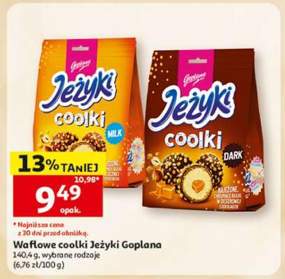 Waflowe coolki Jeżyki Goplana