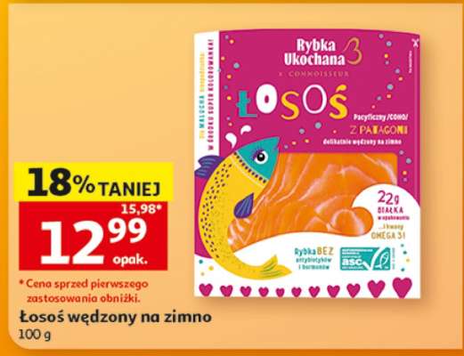 Łosoś wędzony na zimno
