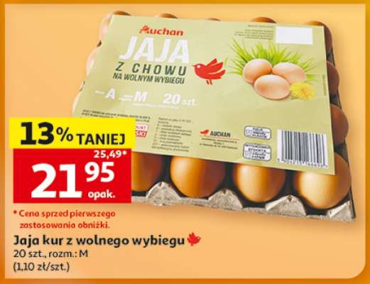Jaja kur z wolnego wybiegu