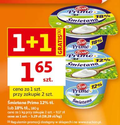 Śmietana Primo 12% tł.