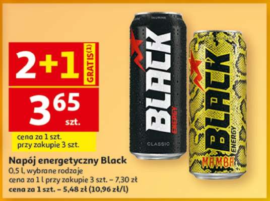 Napój energetyczny Black