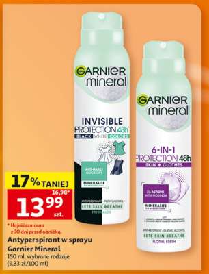 Antyperspirant w sprayu Garnier Mineral