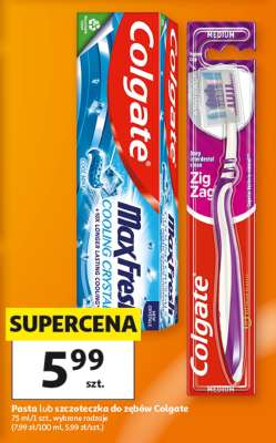 Colgate MaxFresh Cooling Crystals / Zig Zag Toothbrush
