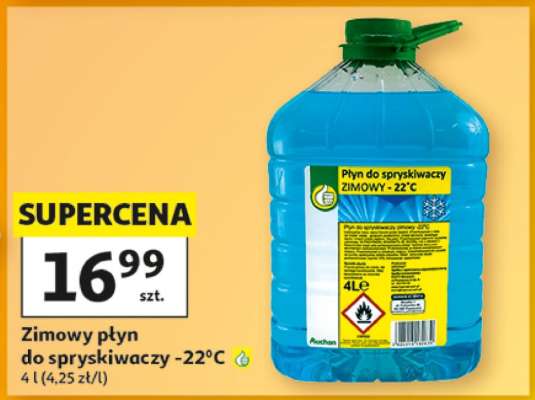 Zimowy płyn do spryskiwaczy -22°C