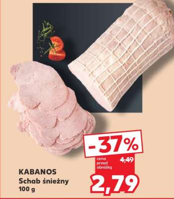 KABANOS Schab śnieżny 100 g