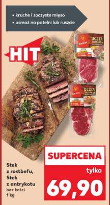 Stek z rostbefu, Stek z antrykotu bez kości 1 kg