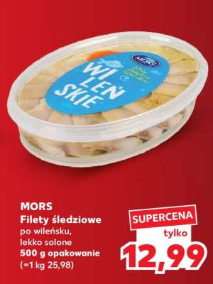 MORS Filety śledziowe po wileńsku, lekko solone