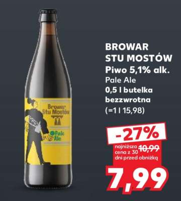 BROWAR STU MOSTÓW Piwo 5,1% alk.