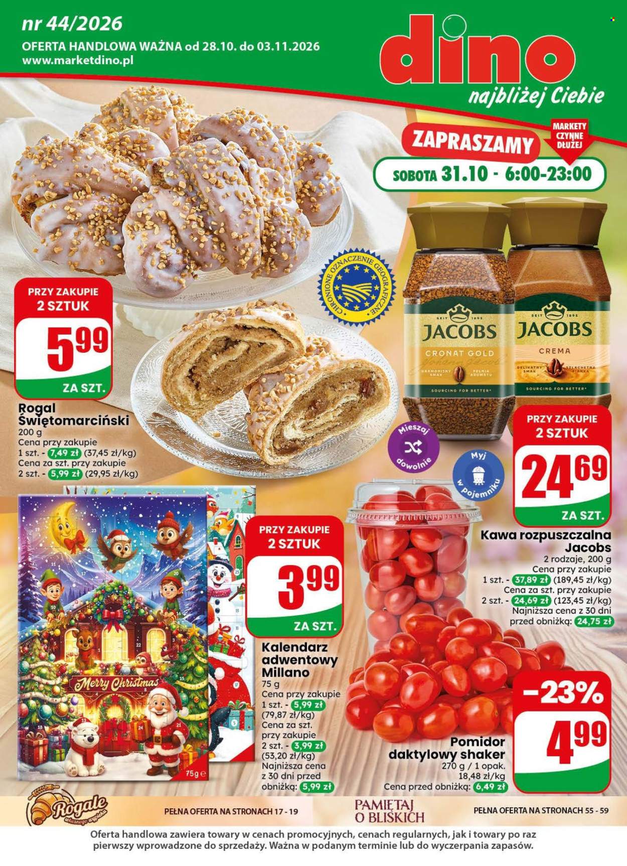 Gazetka Dino - 28.10.2026 - 3.11.2026. Strona 1