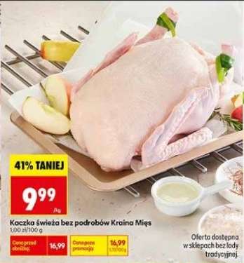 Kaczka świeża bez podrobów Kraina Mies