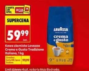 Kawa ziarnista Lavazza Crema e Gusto Tradizione italiana, 1 kg