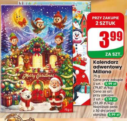 Kalendarz adwentowy Millano