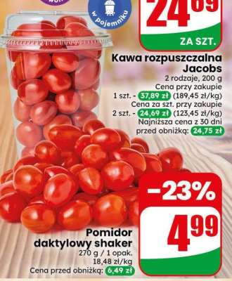 Pomidor daktylowy shaker