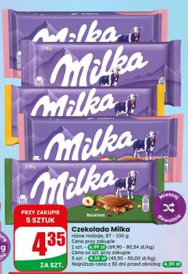 Czekolada MILKA