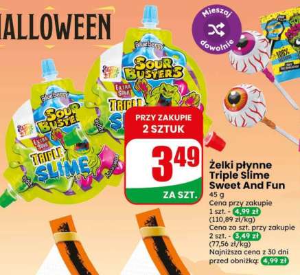 żelki płynne Triple Slime Sweet And Fun
