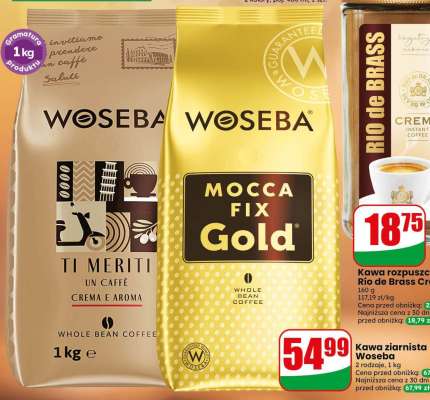Kawa ziarnista Woseba