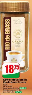 Kawa rozpuszczalna Rio de Brass Crema