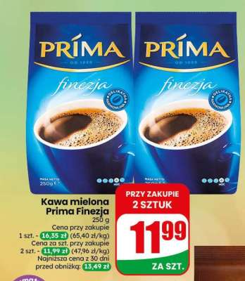 Kawa mielona Prima Finezja