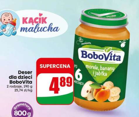 Deser dla dzieci BOBOVITA