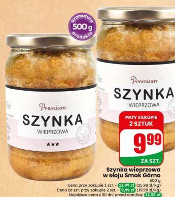 Szynka wieprzowa w słoju Smak Górno