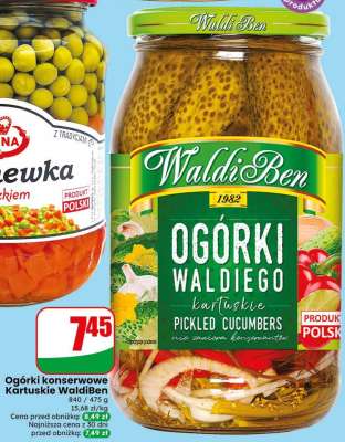 Ogórki konserwowe Kartuskie Waldbien