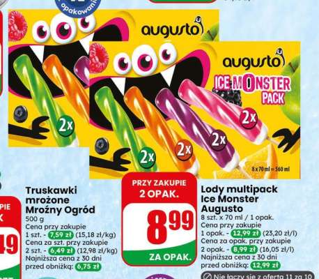 Lody multipack Ice Monster Augusto