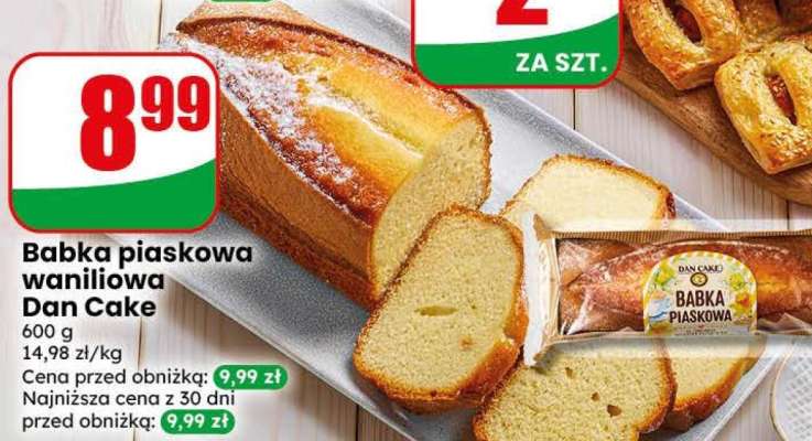 Babka piaskowa waniliowa Dan Cake