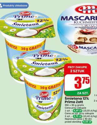 Śmietana 12% Primo Zott