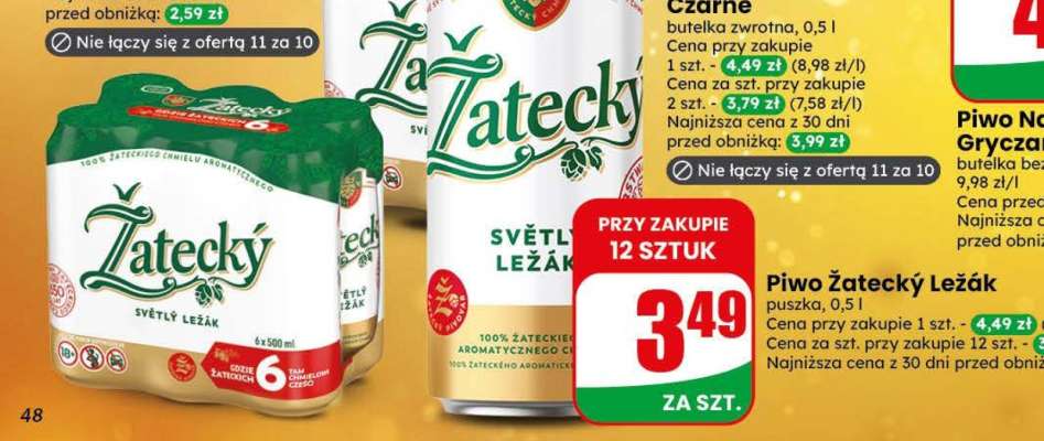 Piwo Žatecký Ležák