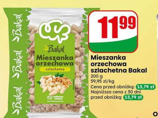 Mieszanka orzechowa Szlachetna Bakal