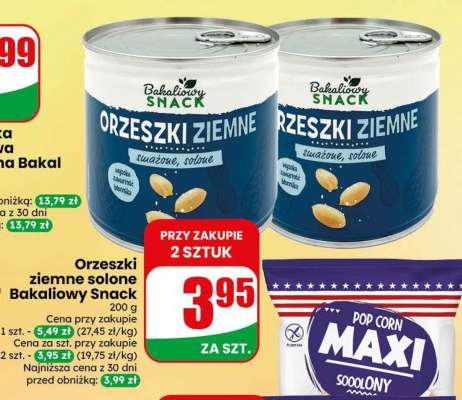 Orzeszki ziemne solone Bakaliowy Snack
