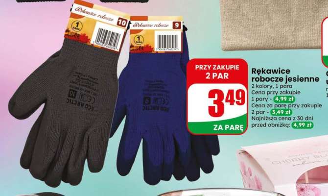 Rękawice robocze jesienne