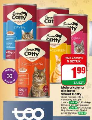 Mokra karma dla kota Sweet Catty