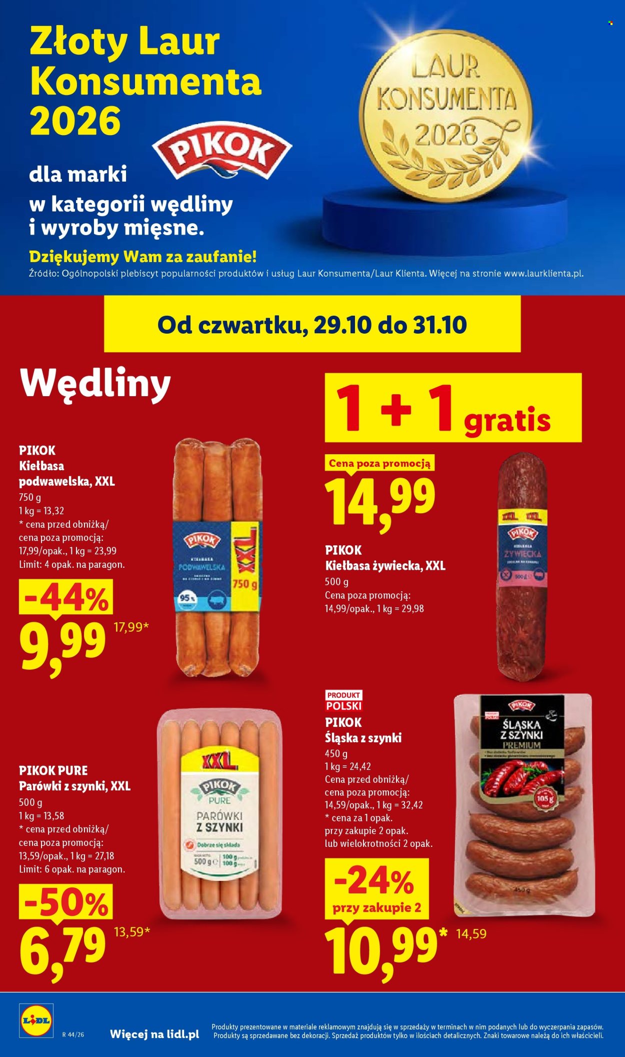 Gazetka Lidl - 29.10.2026 - 31.10.2026. Strona 64