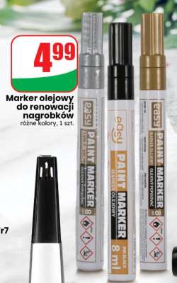 Marker olejowy do renowacji nagrobków