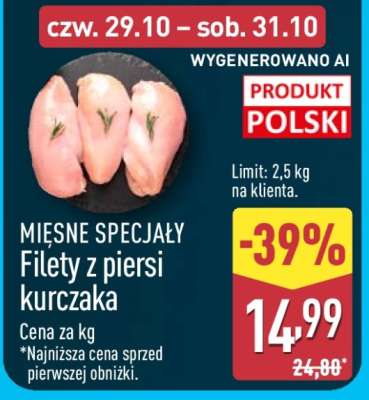 Filety z piersi kurczaka
