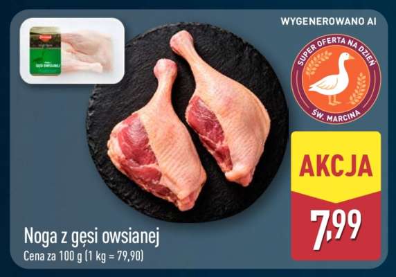 Noga z gęsi owsianej