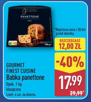 GOURMET FINEST CUISINE Babka panettone