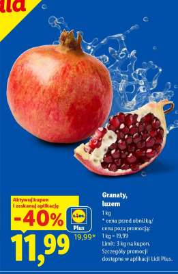 Granaty, luzem
