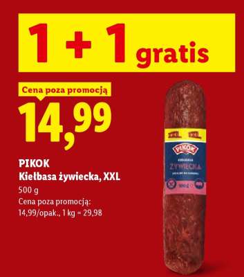 PIKOK Kiełbasa żywiecka, XXL