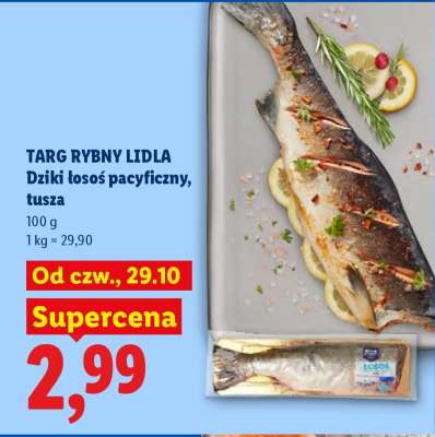 Dziki łosoś pacyficzny, tusza