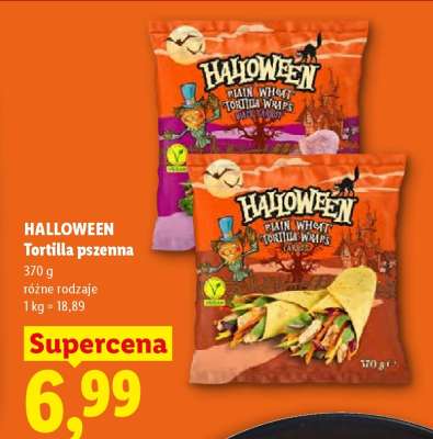 HALLOWEEN Tortilla pszenna