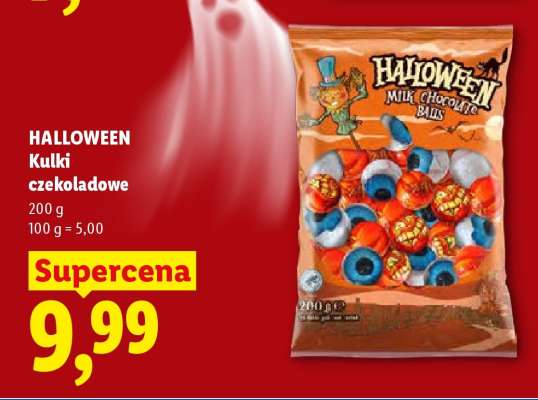 HALLOWEEN kulki czekoladowe