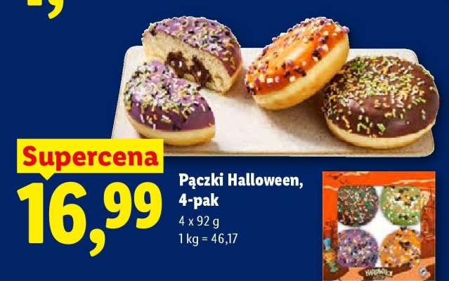 Pączki Halloween, 4-pak