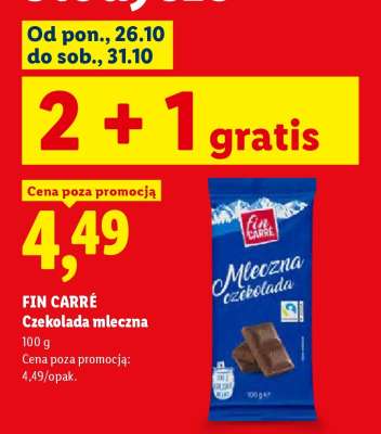 FIN CARRÉ Czekolada mleczna