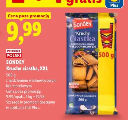 Sondey Kruche ciastka, XXL