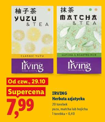 IRVING Herbaty azjatycka