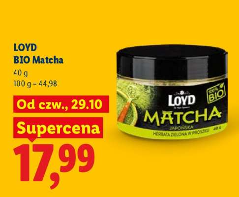 LOYD BIO matcha