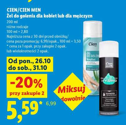 CIEN/CIEN MEN Żel do golenia